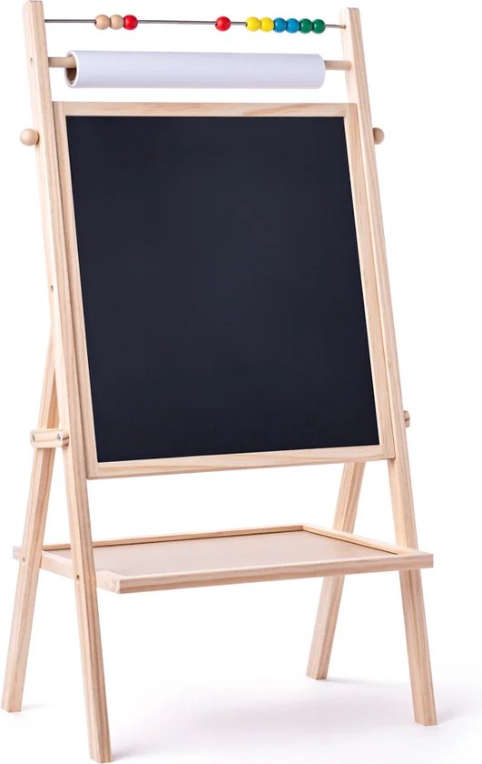 Woody Woody Staand schoolbord met rol papier 90109 van Woody