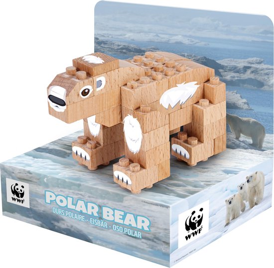 WWF Constructiespeelgoed IJsbeer van Biobuddi.