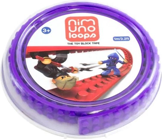 Zur Mayka Toy block tape - paars van Mayka